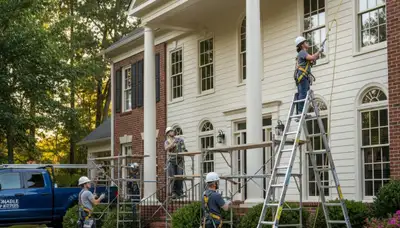 Professional painters serving Greensboro, NC with interior and exterior painting services