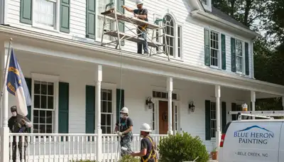 Professional painters providing interior and exterior painting services in Greensboro, NC