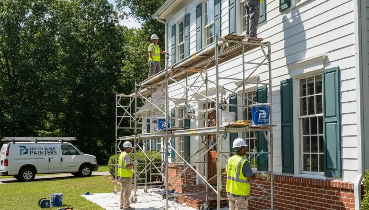 Painting contractors in Greensboro, NC delivering professional interior and exterior painting services