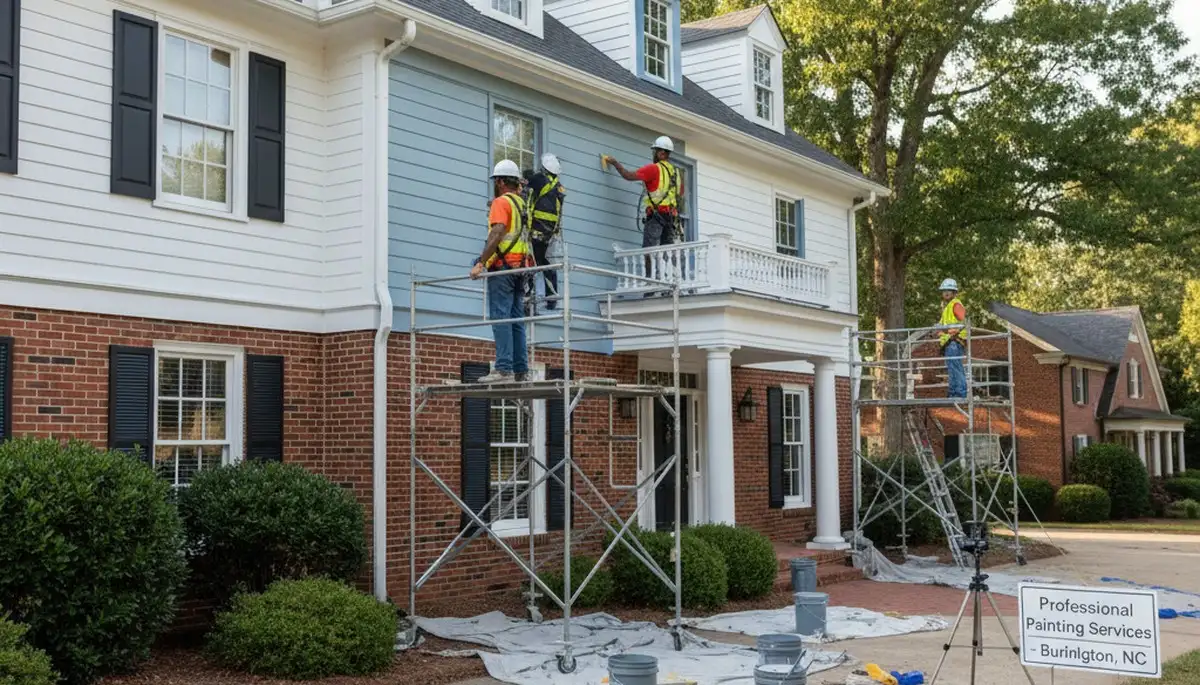Professional painters in Greensboro, NC providing interior and exterior painting services