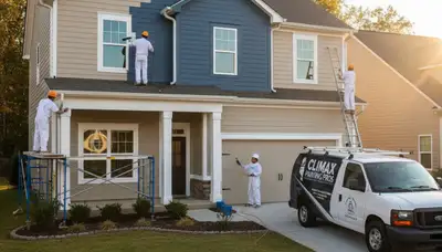 Painting contractors in Greensboro, NC providing professional interior and exterior painting services