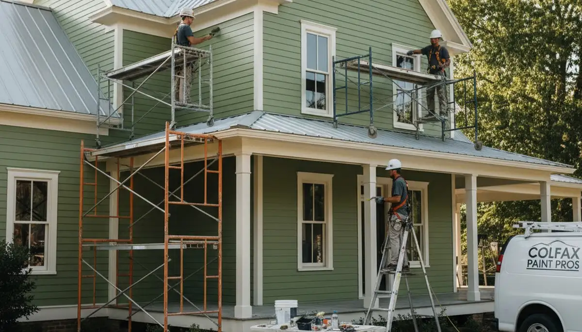 Professional painters in Greensboro, NC providing interior and exterior painting services