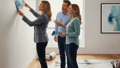Color consultation for Greensboro, NC homeowners choosing custom paint palettes for lasting results