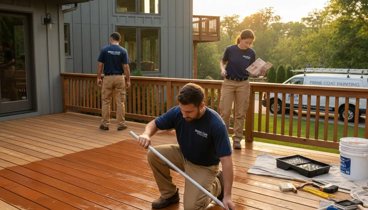 Deck staining service in Greensboro, NC for durable, weather-resistant wood protection