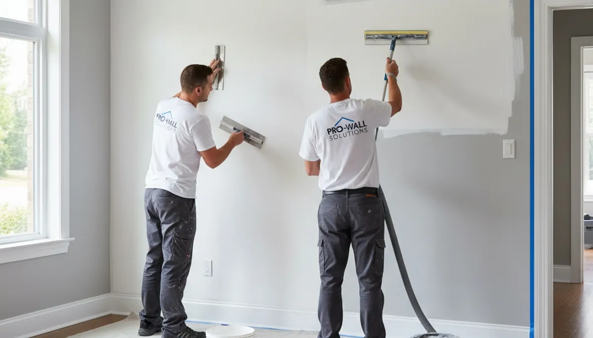 Greensboro, NC drywall repair by painting pros fixing cracks and dents for smooth walls and ceilings