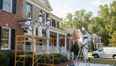 Professional painters serving Greensboro, NC for interior and exterior house painting services