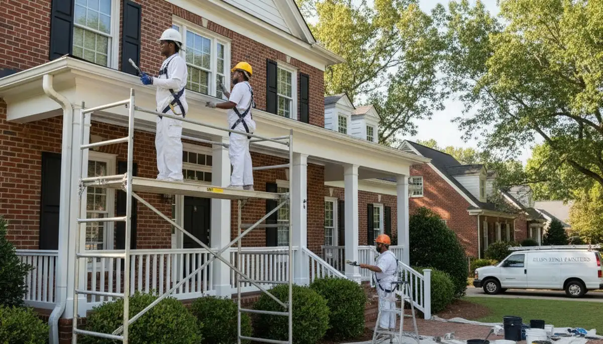 Professional painters serving Greensboro, NC for interior and exterior house painting services