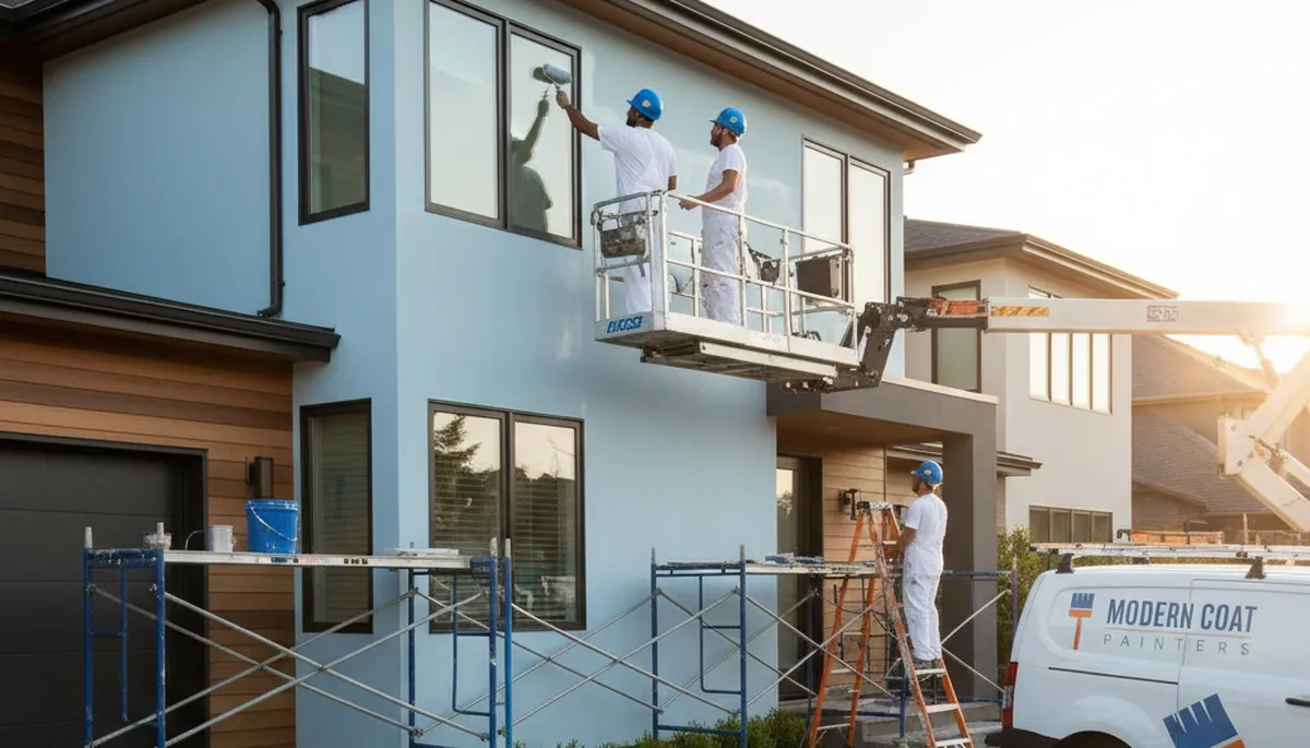 Exterior house painting in Greensboro, NC by Greensboro Paint Pros for durable home protection