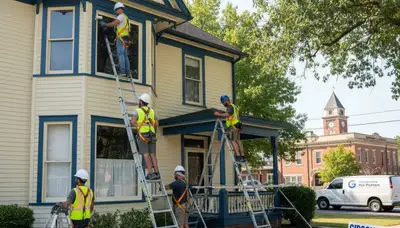 Painters in Greensboro, NC providing professional interior and exterior painting services