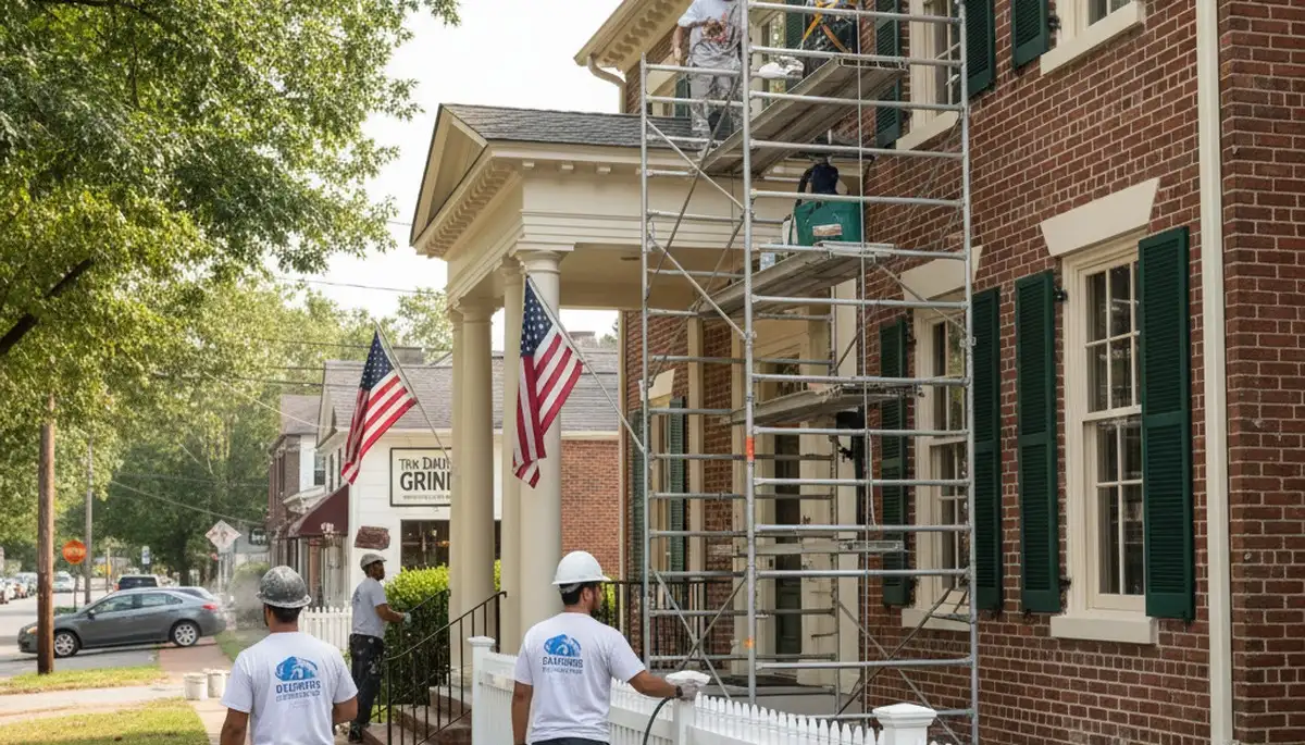 Professional painters in Greensboro, NC providing interior and exterior painting services