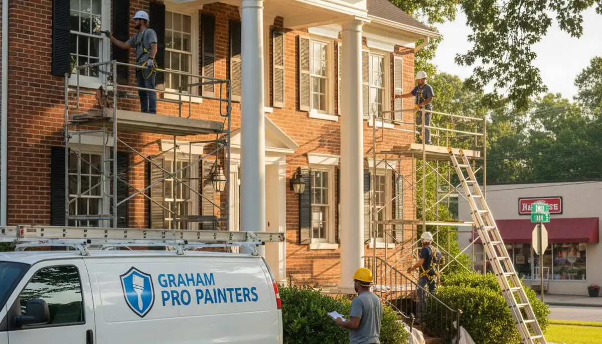 Professional painters in Greensboro, NC providing interior and exterior painting services