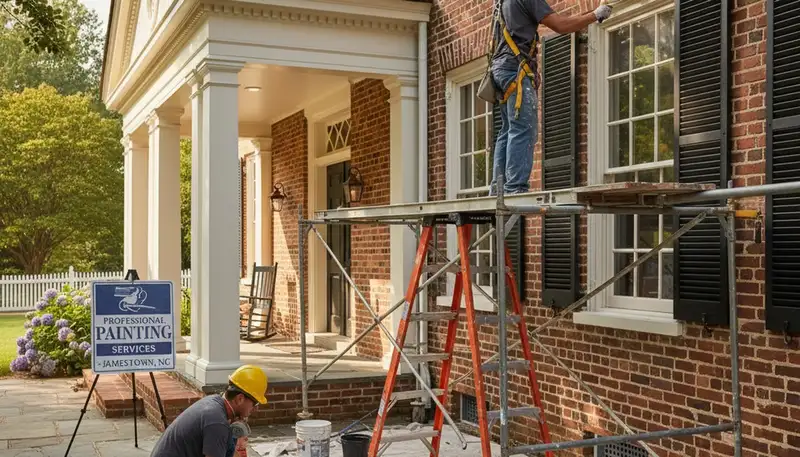 Professional painters serving Greensboro, NC for interior and exterior painting services