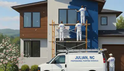 Professional painters in Greensboro, NC providing interior and exterior painting services