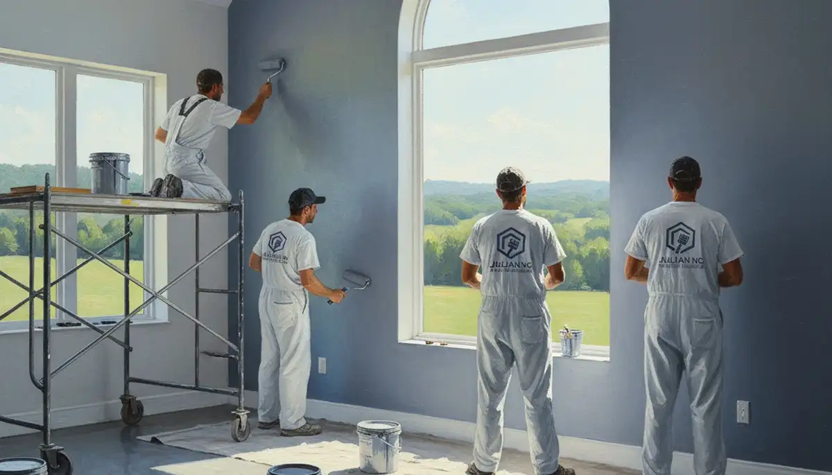 Professional painting service in Greensboro, NC for residential and commercial projects
