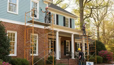 Professional painters in Greensboro, NC providing interior and exterior painting services