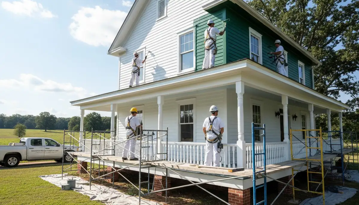 Professional painters in Greensboro, NC providing expert interior and exterior painting services