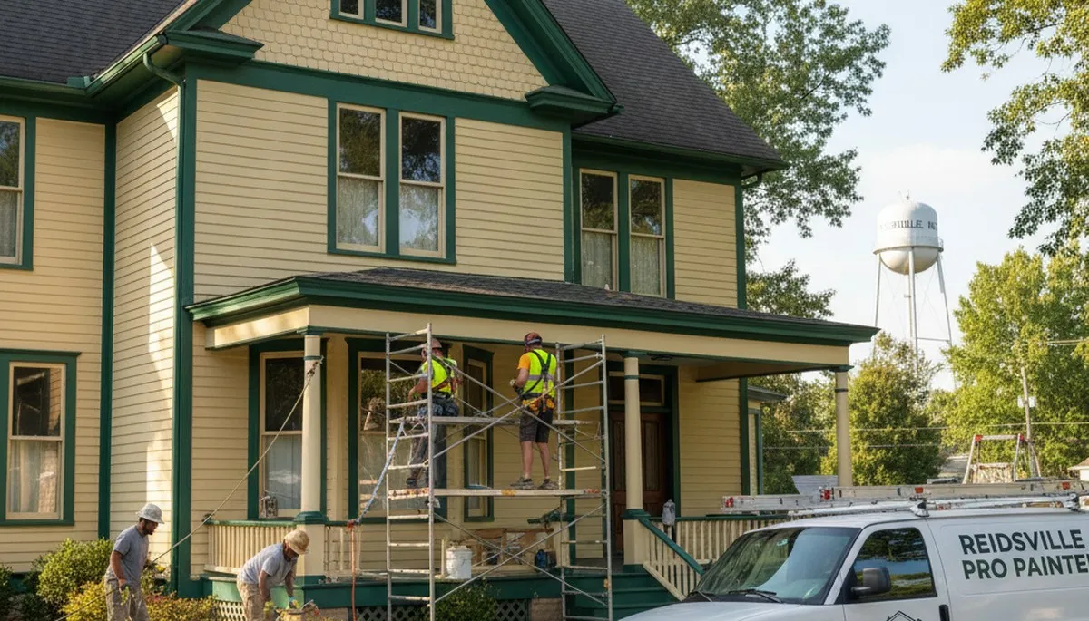 Professional painting services in Greensboro, NC for residential and commercial properties