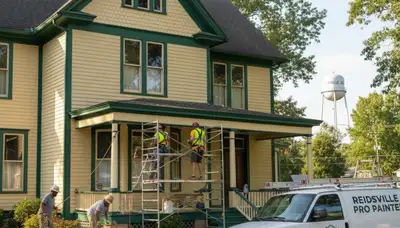Professional painting services in Greensboro, NC for residential and commercial properties