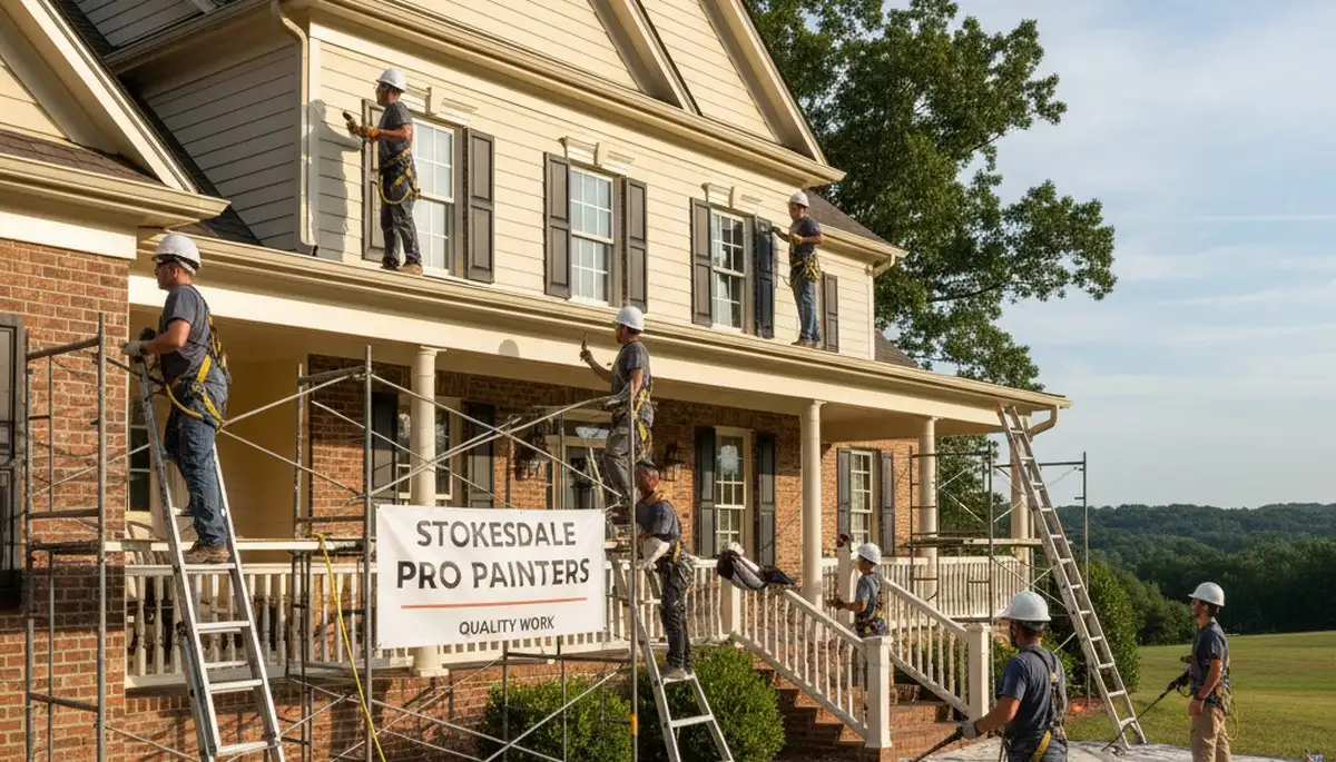 Painters in Greensboro, NC providing professional interior and exterior painting services