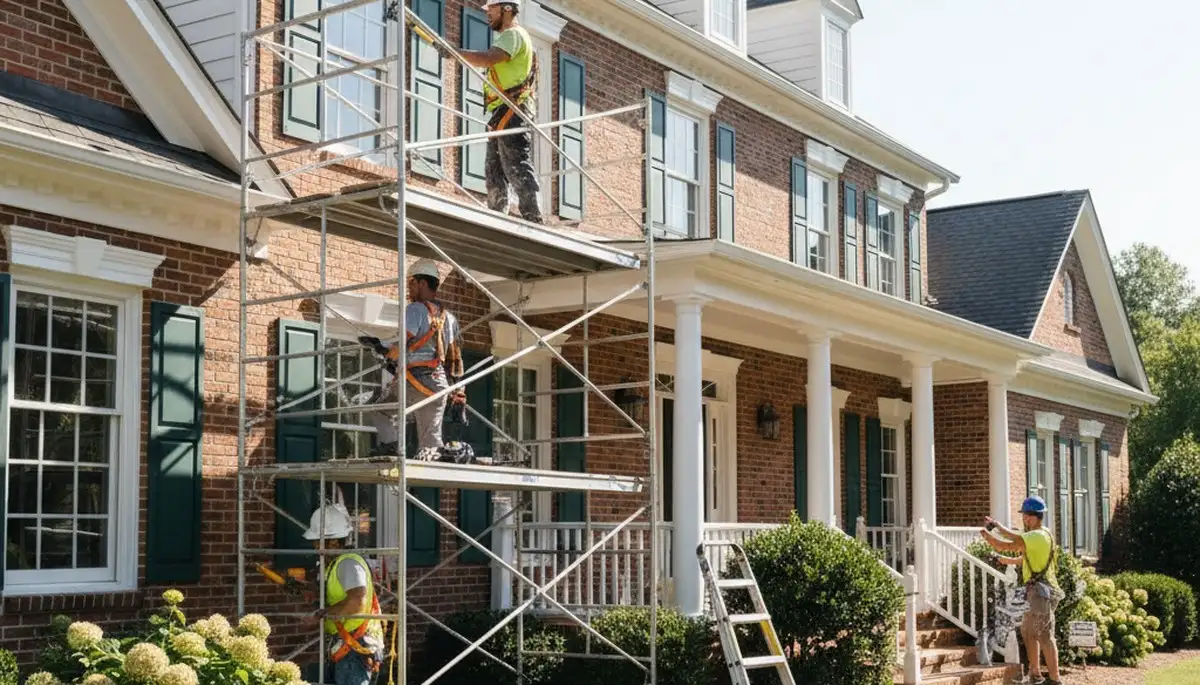 Professional painters in Greensboro, NC providing interior and exterior painting services