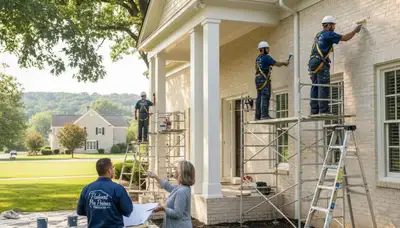Professional painters providing painting services in Greensboro, NC