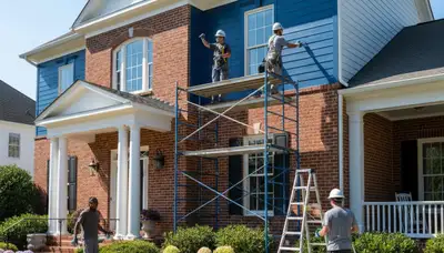 Professional painting contractor serving Greensboro, NC for interior and exterior home painting